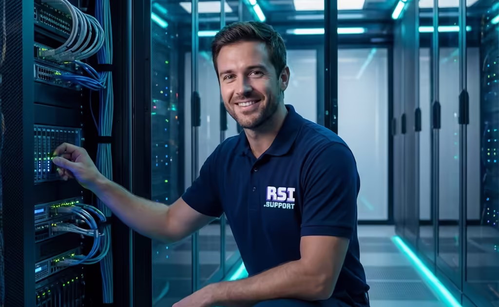 Operations leaders reviewing AI governance framework and risk controls